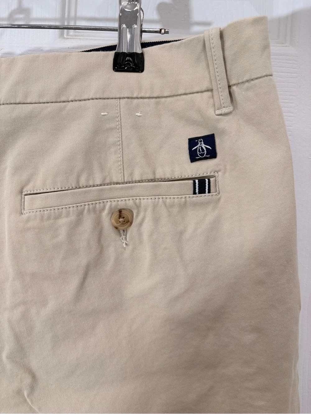 Men’s Original Penguin Munsing Wear Khaki Chino Shorts Size 36